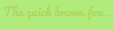 Image with Font Color AFD661 and Background Color B1EB7C